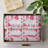 Liebe Valentinstag Tissue Seidenpapier (Geschenk)