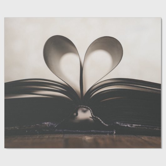 Liebe Valentinstag Wrapping Paper Geschenkpapier (Flach)