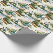 Liebe, Vater Geschenkpapier (Ecke)