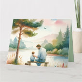 Liebe, Vater Karte (Rückseite)