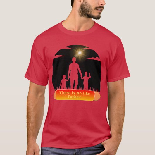 Liebe Vater Retro T-Shirt (Vorderseite)