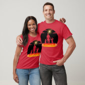 Liebe Vater Retro T-Shirt (Unisex)