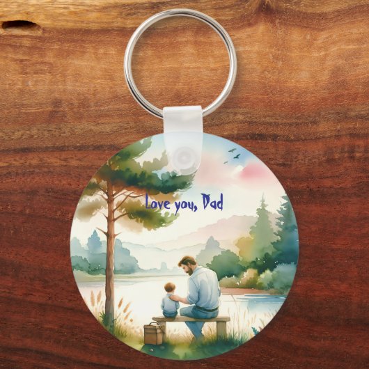 Liebe, Vater Schlüsselanhänger (Vorderseite)