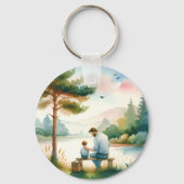 Liebe, Vater Schlüsselanhänger (Rückseite)