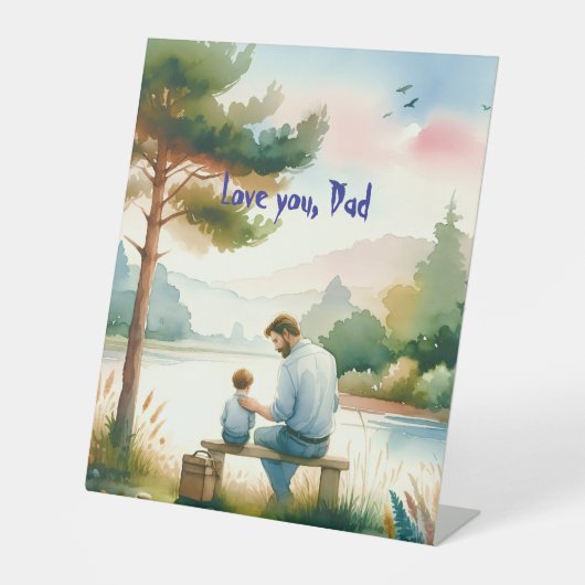 Liebe, Vater Sockelschild (Vorderseite)