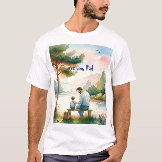 Liebe, Vater T-Shirt (Vorderseite)