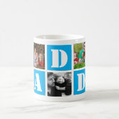 Liebe Vatertag 5-Foto Kaffeetasse (Mittel)