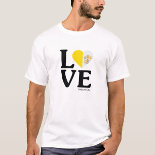 Liebe Vatikanstadt T-Shirt