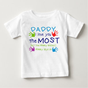 Liebe Vatis I das T-Shirt des Kindes Sie