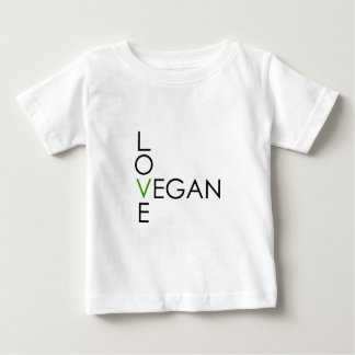 Liebe vegan baby t-shirt