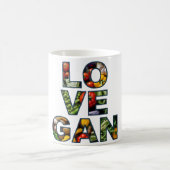 Liebe Vegan Kaffeetasse (Mittel)