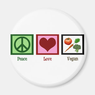 Liebe Vegan Magnet