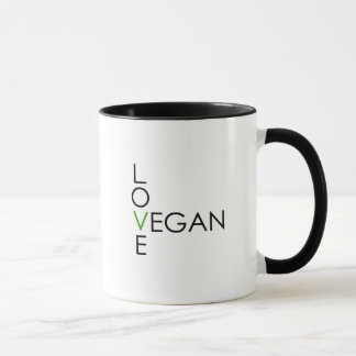 Liebe vegan tasse