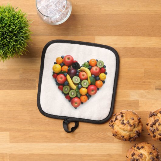 Liebe Vegan Topflappen (Oben Unten)