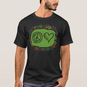 Liebe Veganer Essen Gesund Saubere Ernährung Leben T-Shirt