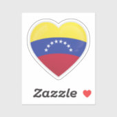 Liebe Venezuela Aufkleber (Blatt)