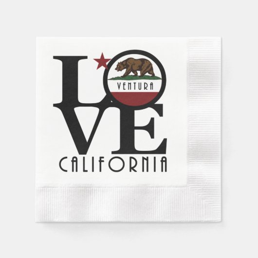 LIEBE Ventura California Stone Untersetzer Serviette (Vorderseite)