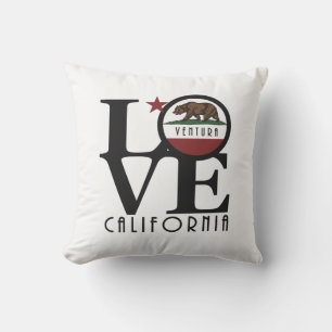 LIEBE Ventura Kalifornien Kissen