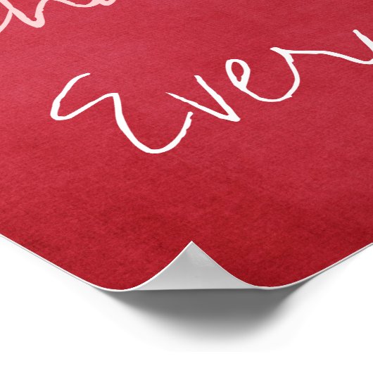 Liebe verändert alles Poster (Ecke)