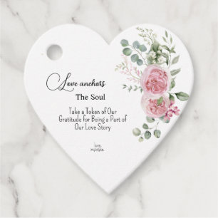 Liebe Verankert die Gastgeschenk Hochzeit Soul Peo Geschenkanhänger