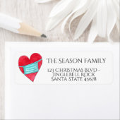 Liebe verbreiten, nicht covid (Insitu)