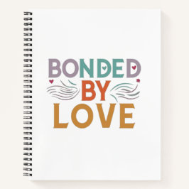 Liebe vereint - "Bonding by Liebe" Multicolor Notizblock