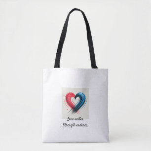 Liebe vereint & Kraftprozesse - Moderne Kunst H Tasche