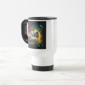 "Liebe vereint uns" Reisecoffee Mug. Reisebecher (Vorderseite Links)