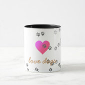 Liebe verfolgt - Tasse - Schablone (Zentrum)