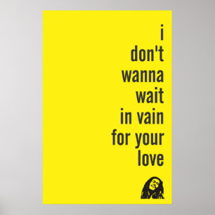 Liebe, vergeblich warten poster