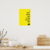 Liebe, vergeblich warten poster (Küche)