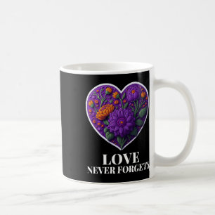 Liebe vergisst die Blume Heimerheimer's Awa nie Kaffeetasse