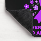 Liebe vergisst nie, Alzheimer Alzheimer's Aware zu Mousepad (Ecke)
