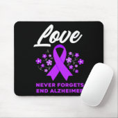Liebe vergisst nie, Alzheimer Alzheimer's Aware zu Mousepad (Mit Mouse)