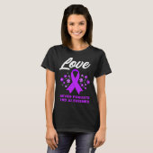 Liebe vergisst nie, Alzheimer Alzheimer's Aware zu T-Shirt (Vorne ganz)