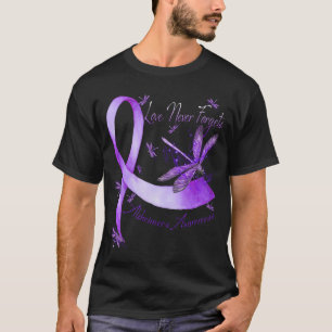 Liebe Vergisst nie Alzheimer-Bewusstseinsdrachenfl T-Shirt