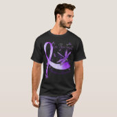 Liebe Vergisst nie Alzheimer-Bewusstseinsdrachenfl T-Shirt (Vorne ganz)