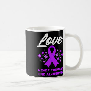 Liebe vergisst nie das Ende der Heimerheimer Heime Kaffeetasse