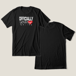 Liebe verifiziert Herz Häkchen Tri-Blend Shirt
