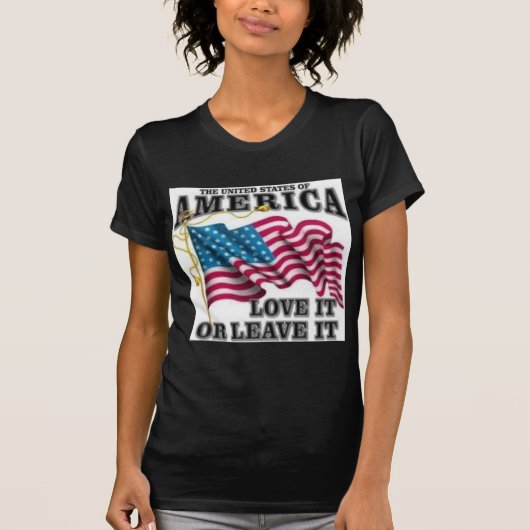 Liebe verlässt es oder es T-Shirt (Vorderseite)