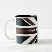 , Liebe verlässt es oder es Zweifarbige Tasse (Links)