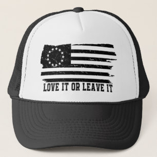 LIEBE VERLÄSST ES ODER IHM Eile-limbaugh Betsy- Truckerkappe