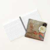 Liebe verleiht Hoffnung auf gemeinsame Medienkunst Notizblock (Innenseite)