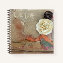 Liebe verleiht Hoffnung auf gemeinsame Medienkunst Notizblock