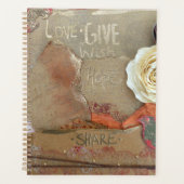 Liebe verleiht Hoffnung auf gemeinsame Medienkunst Planer (Vorderseite)