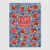 Liebe verleiht uns eine Magnetkarte (Vorderseite)