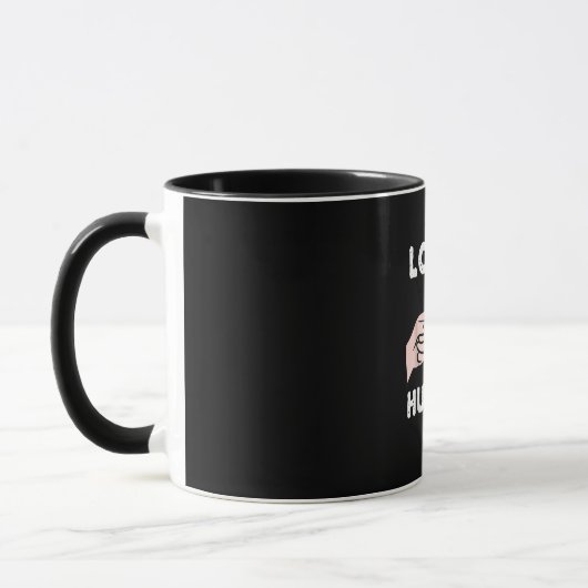 Liebe verletzt Eclectus Parrot Tasse (Links)