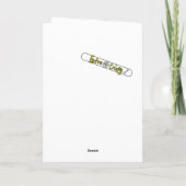 Liebe verletzt Karte des Valentines Tages (Rückseite)