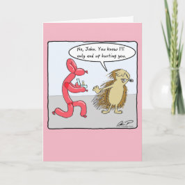 Liebe verletzt Karte des Valentines Tages