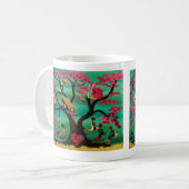 Liebe verlost Baum Kaffeetasse (Vorderseite Links)